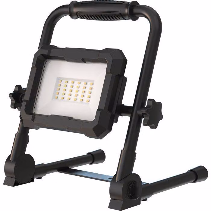 Proiettore LED ricaricabile, 4500 lumen, 50W, batteria 3.7V 11000 mAh, con porta USB-C