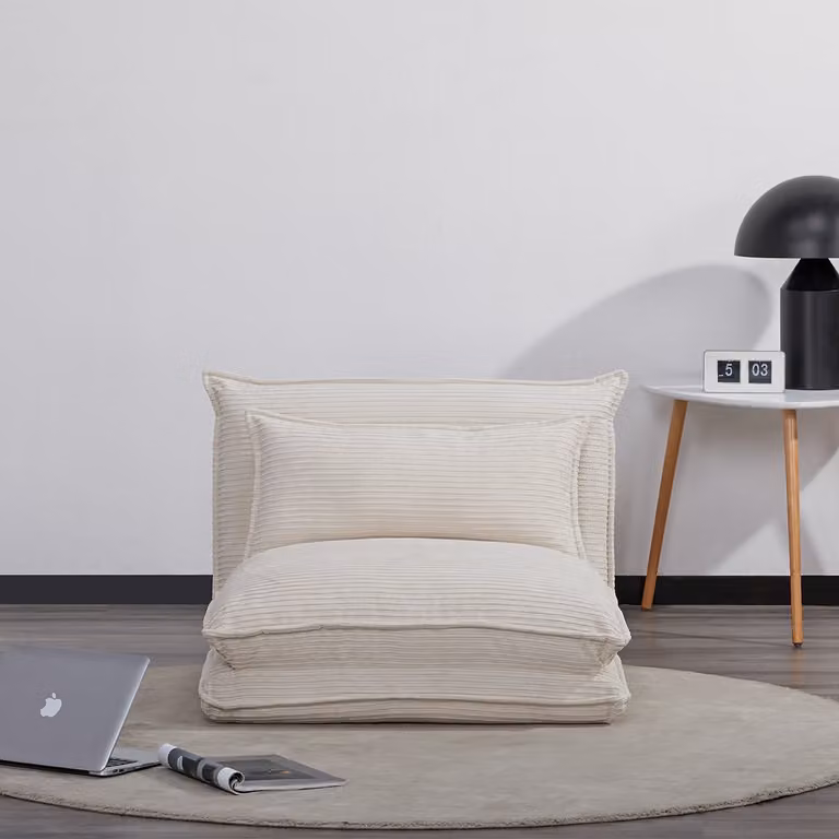 Divano Letto Futon KUMO Bianco Singolo