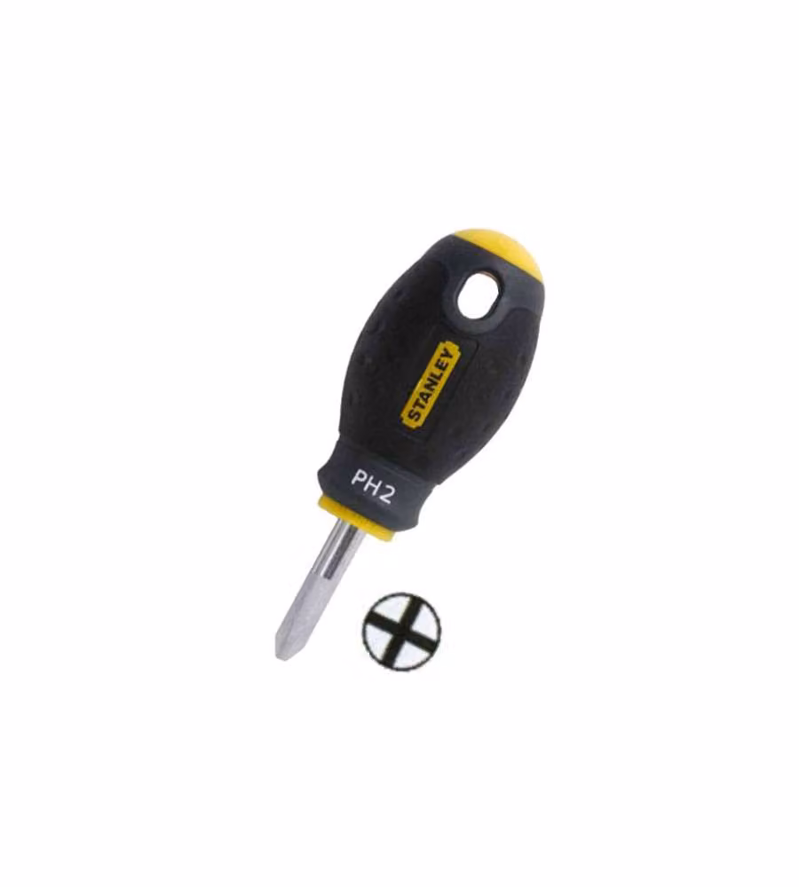 Cacciavite a croce Nano Stanley Fatmax PH1x30mm nero in acciaio inossidabile – 2