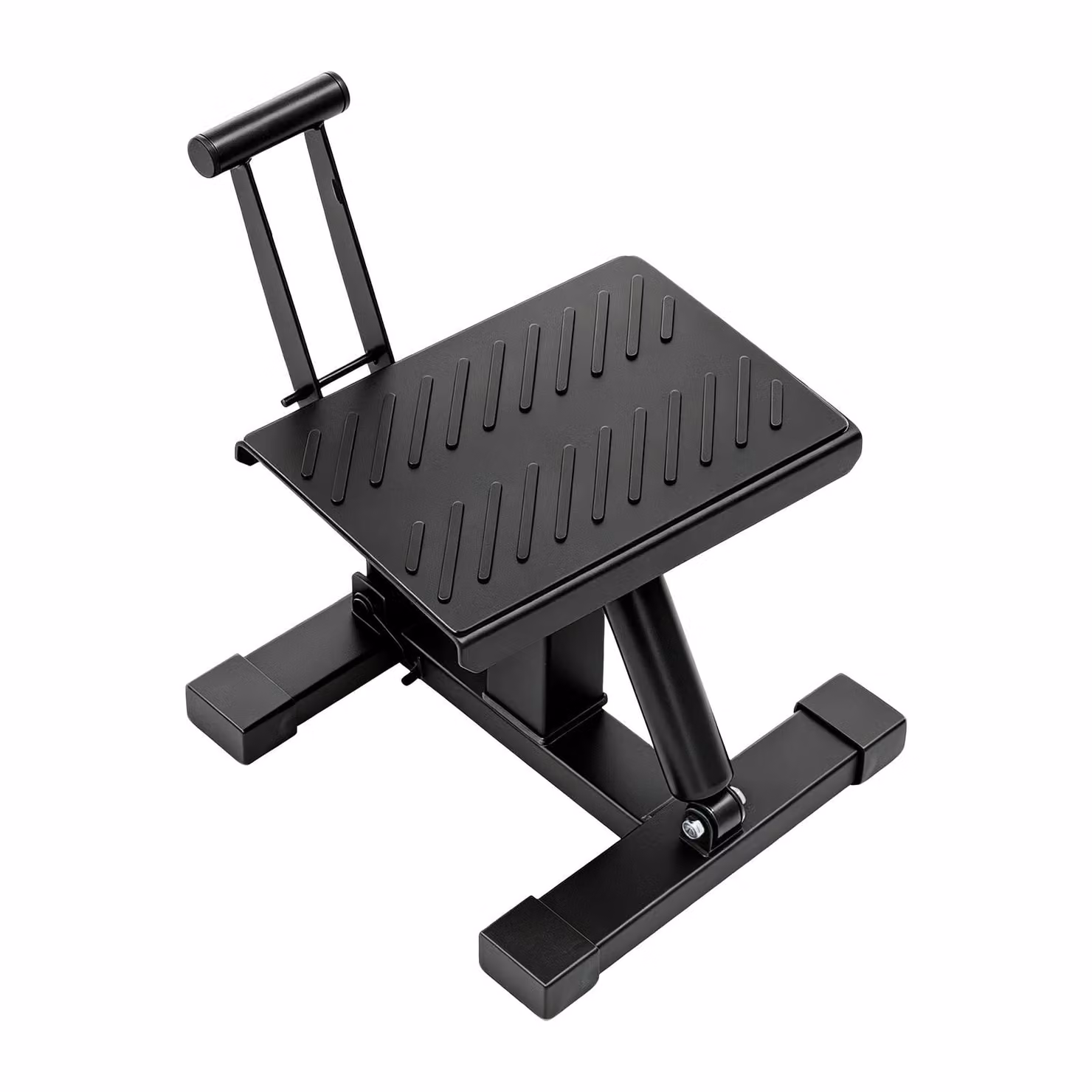 Sollevatore per motociclette, capacità di carico 200 kg, altezza regolabile da 25 a 34,2 cm, materiale: ferro, larghezza della piattaforma: 16,7 cm, dimensioni del prodotto: 30x31x34,2 cm