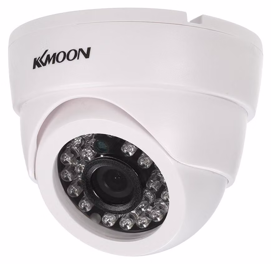 Telecamera analogica CCTV dome AHD da 1080p, obiettivo da 3,6 mm, sensore CMOS da 1/2,8 pollici, 2,0 MP con filtro IR-CUT, 24 LED IR, visione notturna per la sicurezza domestica, sistema PAL
