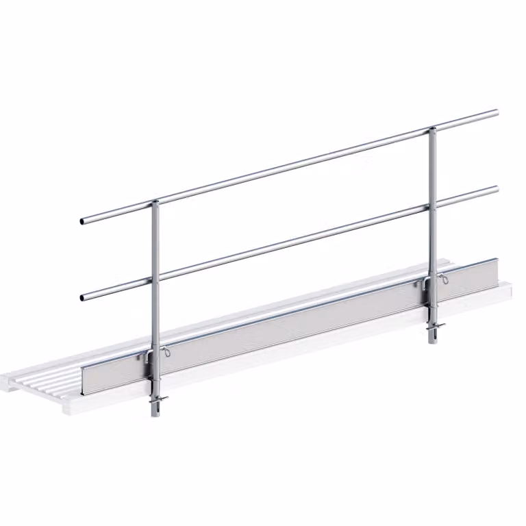 Protezione laterale Layher per trave in alluminio 600, lunghezza 3,18 m