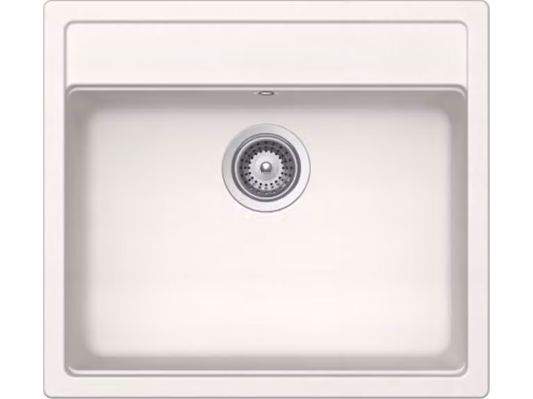 Lavello sottopiano Schock Mono N-100 U Polaris con vasca di scarico inclusa