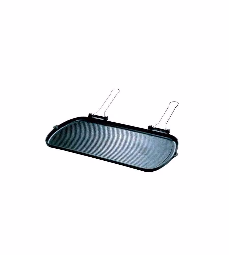 Bistecchiera in ghisa Ilsa nera con manico rimovibile L: 50 cm, P: 27 cm – 2
