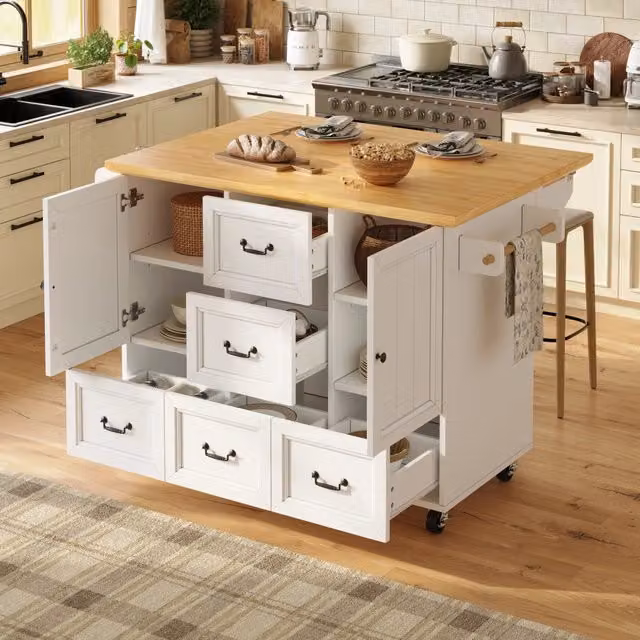 Cassettiera con cassetti ¨C Minimal ¨C 120x73x93 cm legno bianco nero