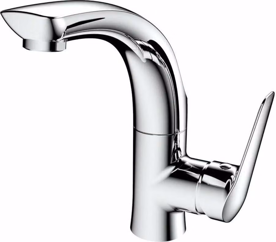 Sapho Soliter - Miscelatore per lavabo FLY con bocca girevole, cromo DF004