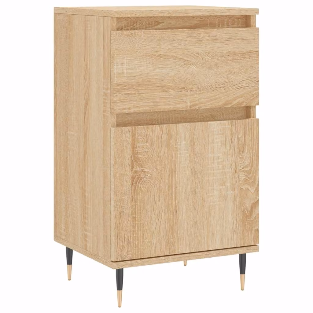 Credenza Rovere Sonoma 40x35x70 cm in Legno Multistrato