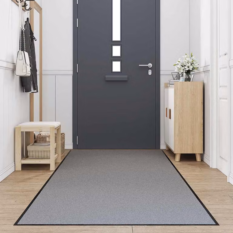 vidaXL Zerbino Grigio 115x400 cm