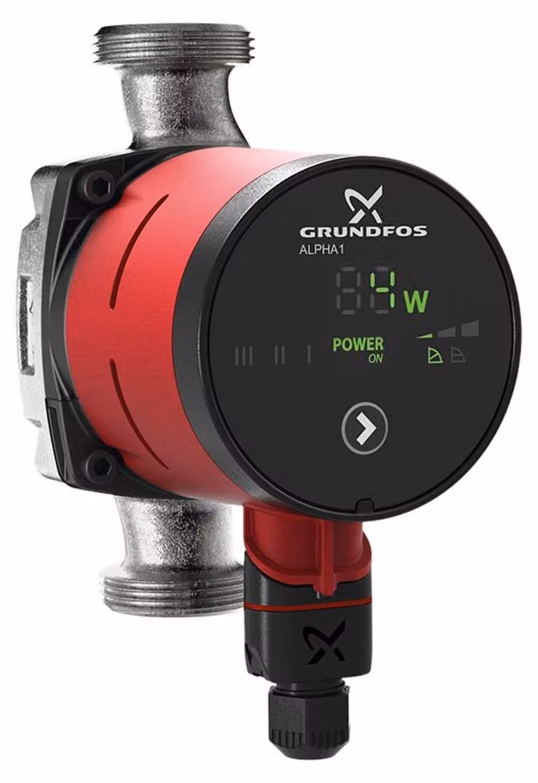 Pompa di circolazione ad alta efficienza Grundfos Alpha1 20-60N, 150 mm, G 1 1/4, PN 10, 230 V, ES