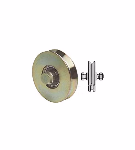 Ruota Cancelli Gola V 140 mm                  305 Fc