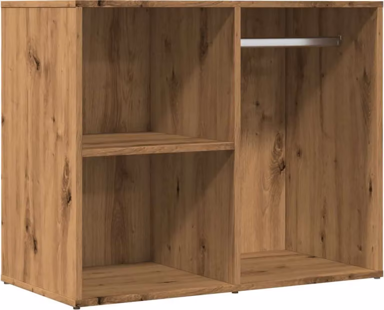 Armadietto per Cosmetici Rovere Artigianale 80x40x65 cm
