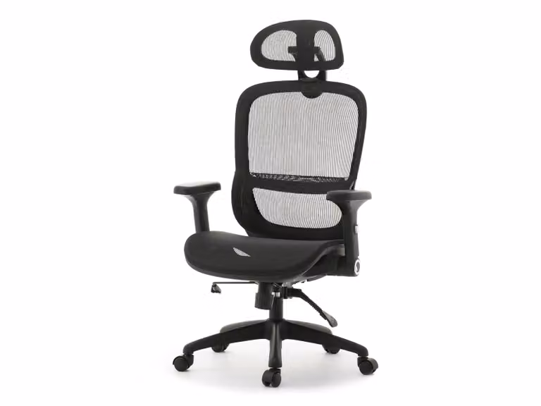 Sedia girevole RIONA - nera