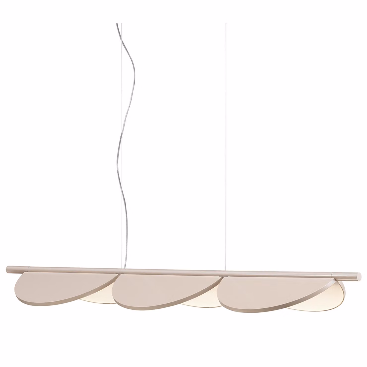 Flos - Almendra Linear - Lampada a sospensione - Naturale