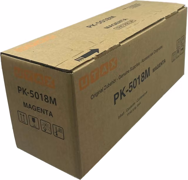 ORIGINAL Utax toner magenta PK-5018M 1T02TWBUT0 ~11000 Seiten
