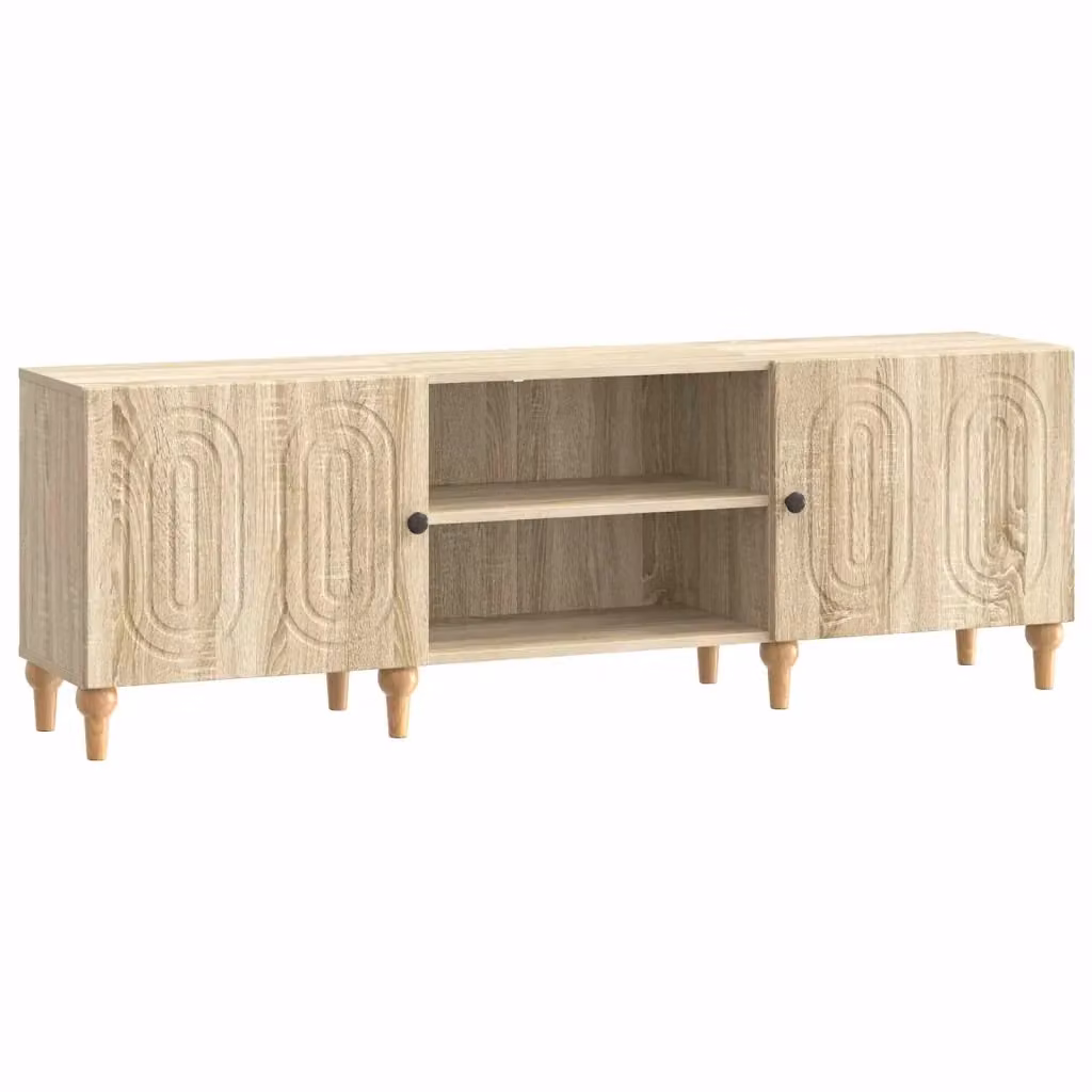 Mobile TV moderno DESIGN IN in rovere color beige, L: 150 cm, P: 31 cm, H: 50 cm – 2
