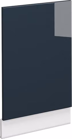 Pannello frontale Vicco Fame-Line Blu scuro lucido 45 cm Senza piano di lavoro, Model 43692