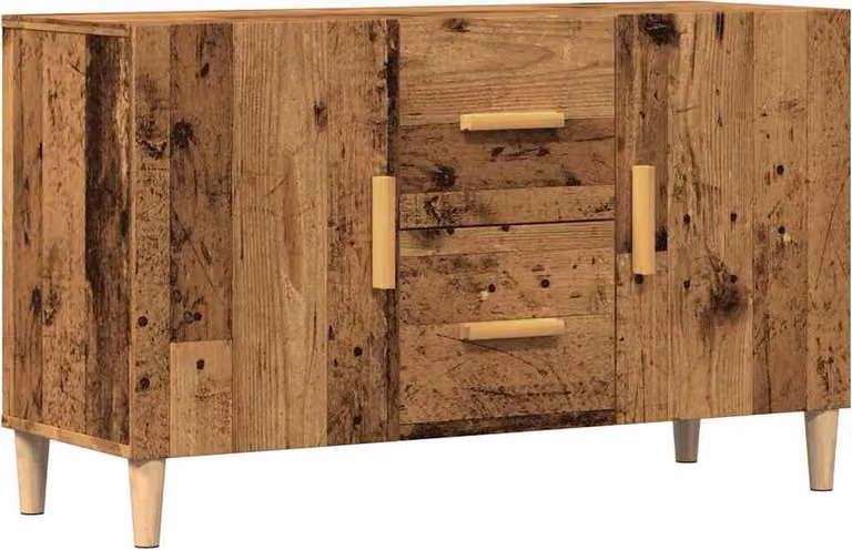 Credenza Legno Antico 100x36x60 cm in Legno Multistrato