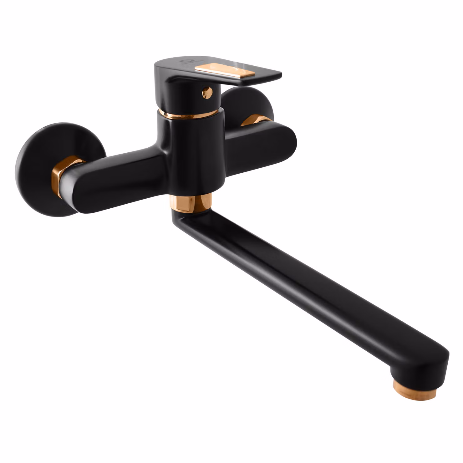 Slezák-RAV Slezák Rav CO301/23CMATZ Miscelatore per lavello/lavandino nero opaco/oro Colore: nero opaco/oro, Dimensione: 1/2''