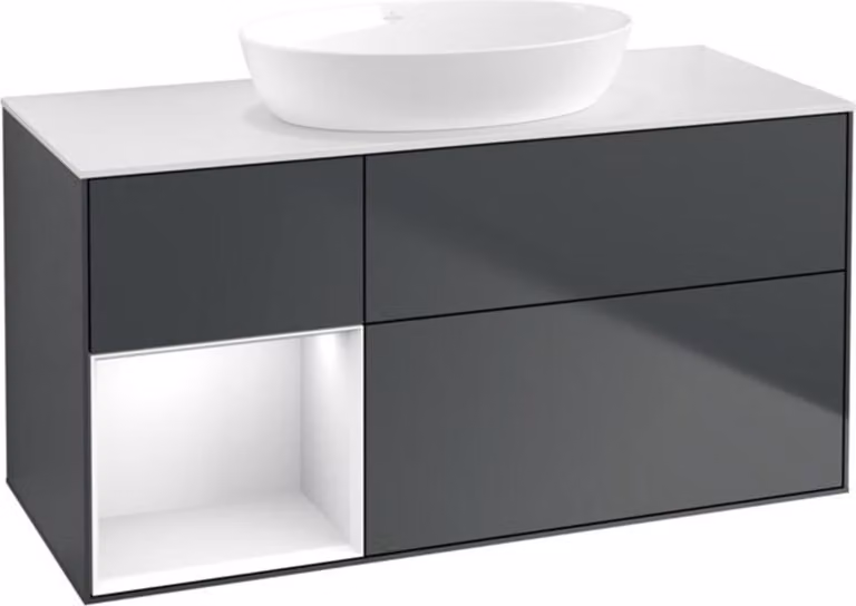 Mobile V&B Finion 120 cm, Pl w m, Rg g w Lac, md bl. m Lac