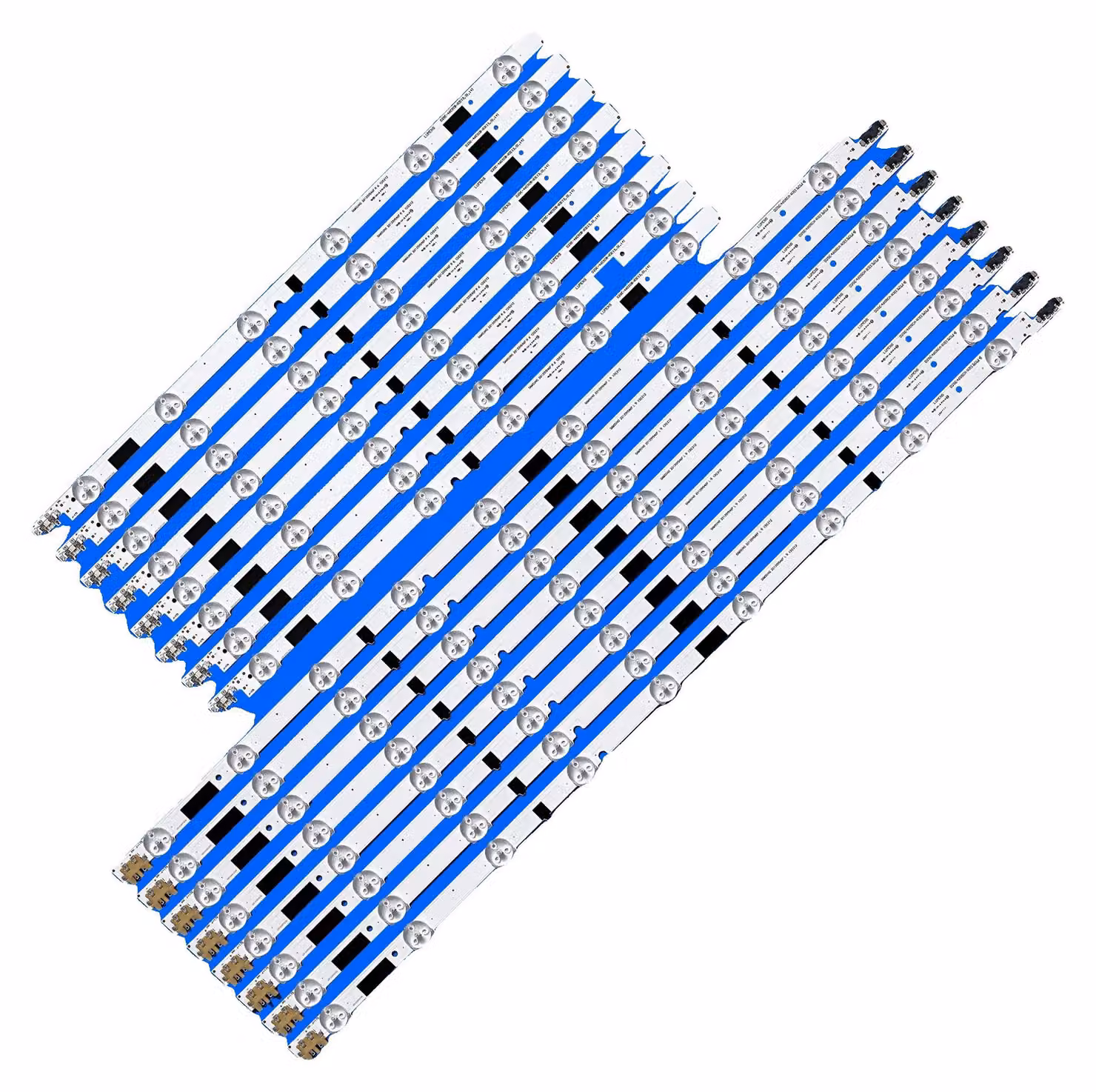 Striscia di retroilluminazione a LED, lunghezza 963 mm, 15 perline LED per striscia, compatibile con diversi modelli, materiale in PVC, come nuova