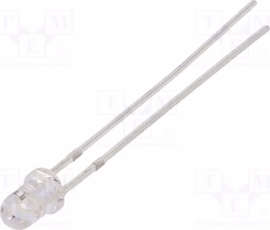 2 LED da 3 mm, 3-4,5V, rosso/blu, angolo di emissione 30°, corrente di funzionamento 20mA. Versione: bicolore. Codice prodotto: OSRBMS3131A. Speciale