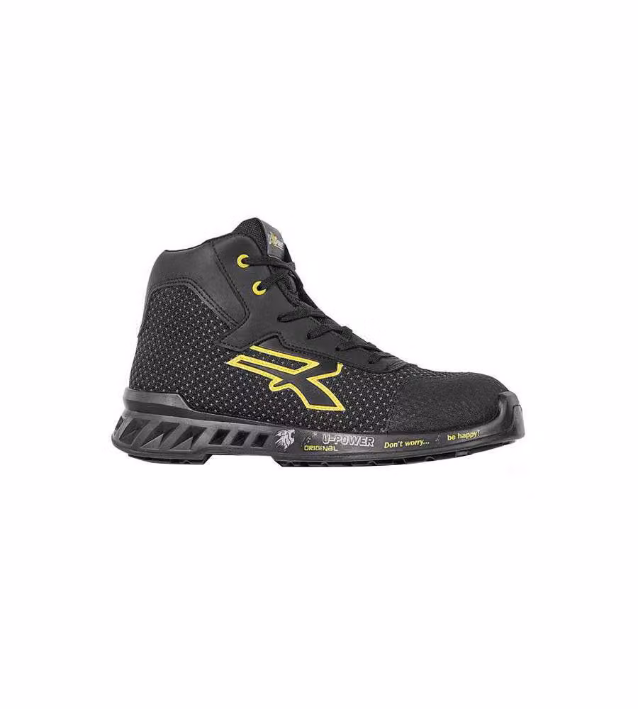 Scarpe Joe Nero/Giallo Alte 39 S3 Upower
