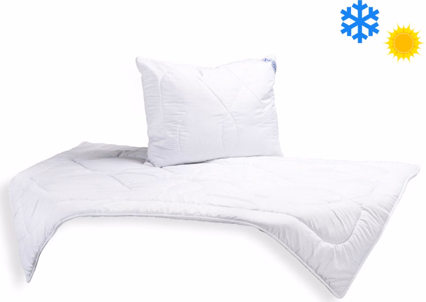SET Coperta AntiStress per tutte le stagioni 140x200 cm 850 g + Cuscino UNICO® AntiStress 70x90 cm 900 g