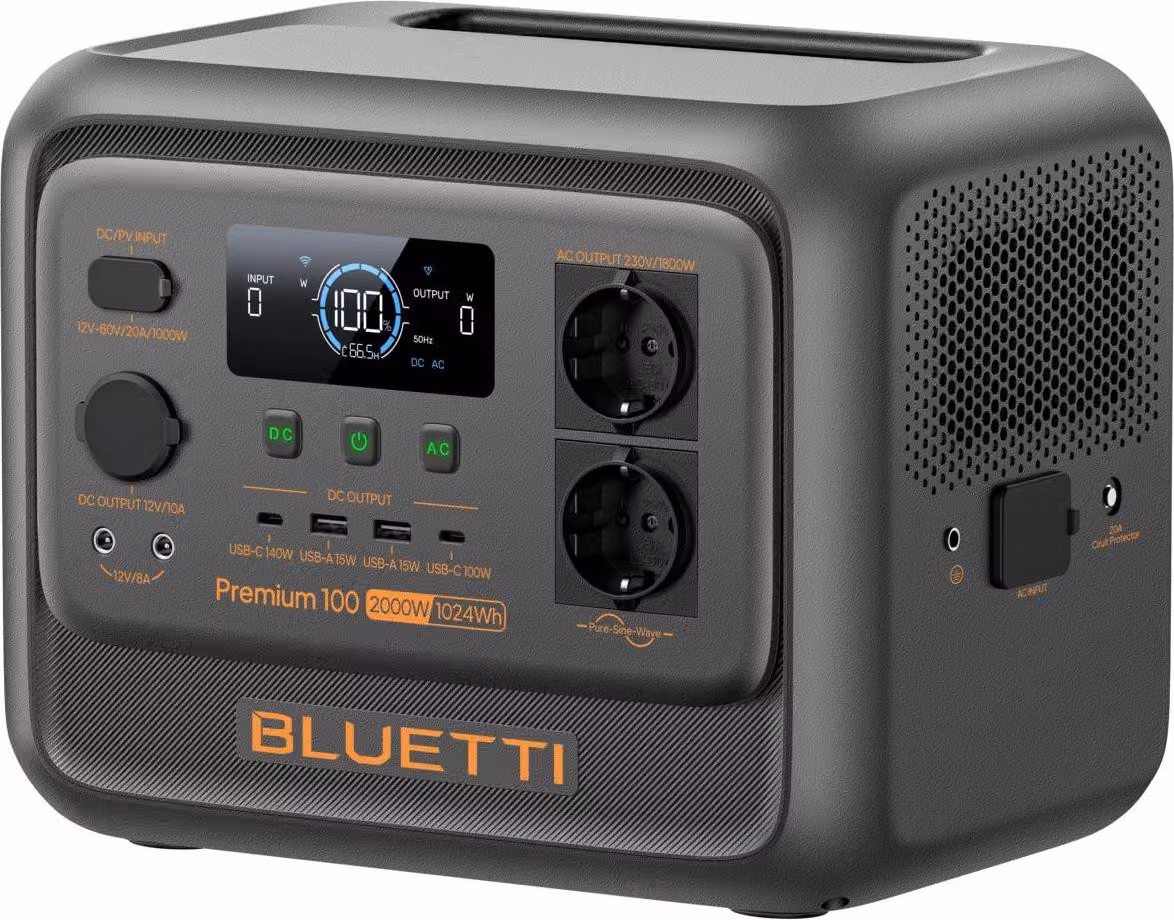 BLUETTI Premium 100 V2 - Stazione di ricarica portatile