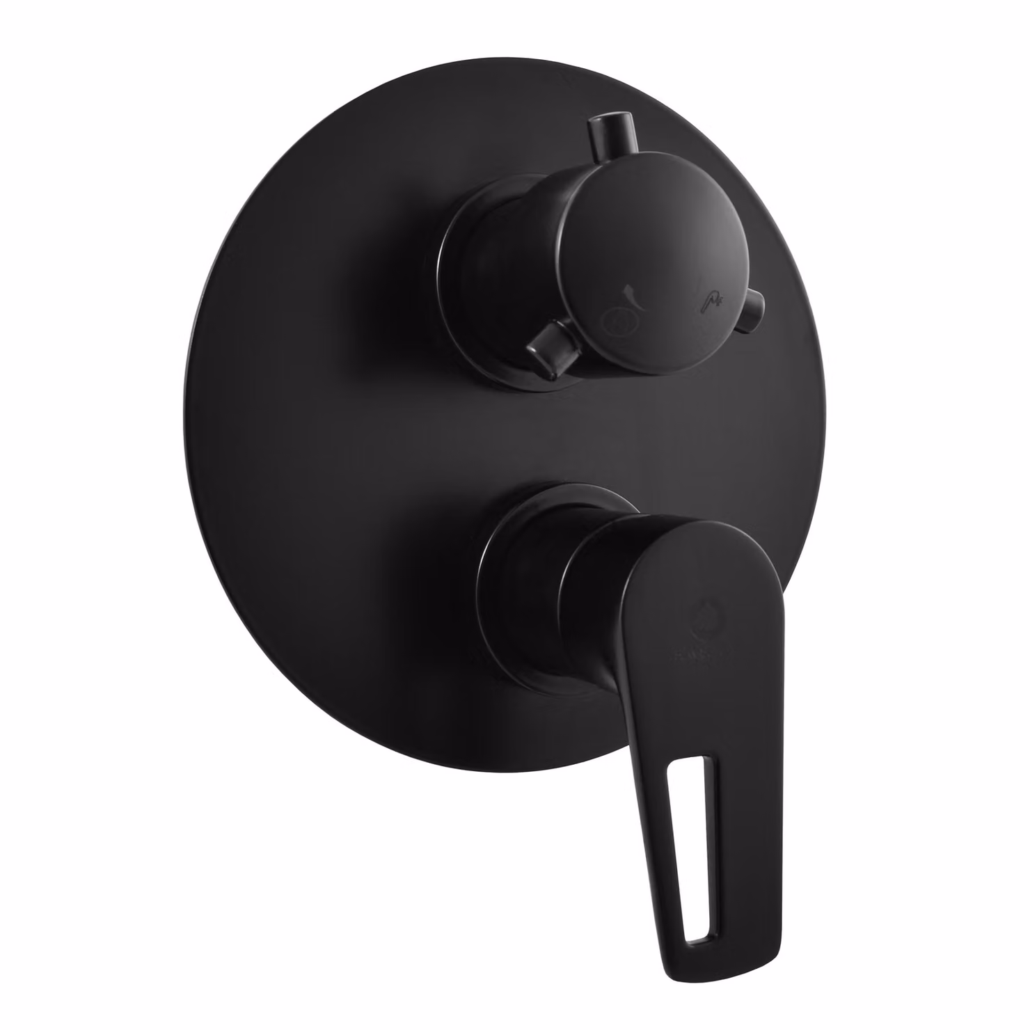 Slezák-RAV Slezák Rav CO286KCMAT Miscelatore da incasso per doccia, nero opaco Colore: nero opaco