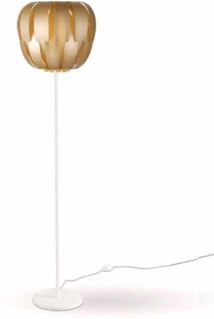 Piantana Base e Stelo New Gold in Metallo Cm. 42 x 172h