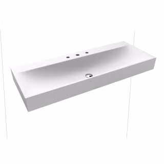 KALDEWEI SILENIO, lavabo da appoggio, finitura alpinweiß opaca