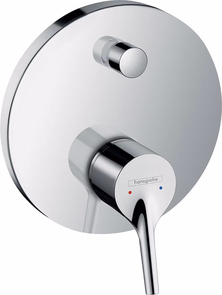 hansgrohe Talis S mitigeur de bain encastré à levier unique avec combinaison de fusibles intégrée, 72406000, 72406000