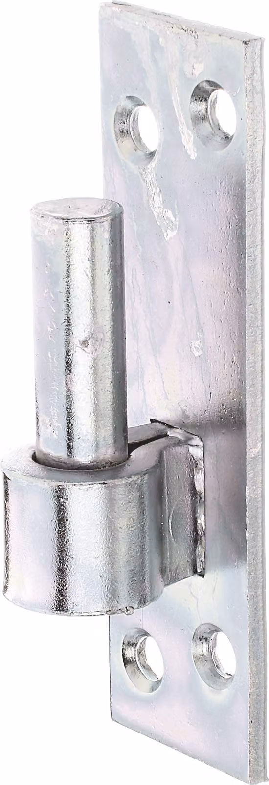 Alberts 318680: Piastre di fissaggio con gancio, modello tedesco meridionale con gancio DI o DII, zincate a caldo e passivate con uno strato spesso, diametro del perno Ø13 mm, piastra 110 x 36 mm, confezione da 3 pezzi