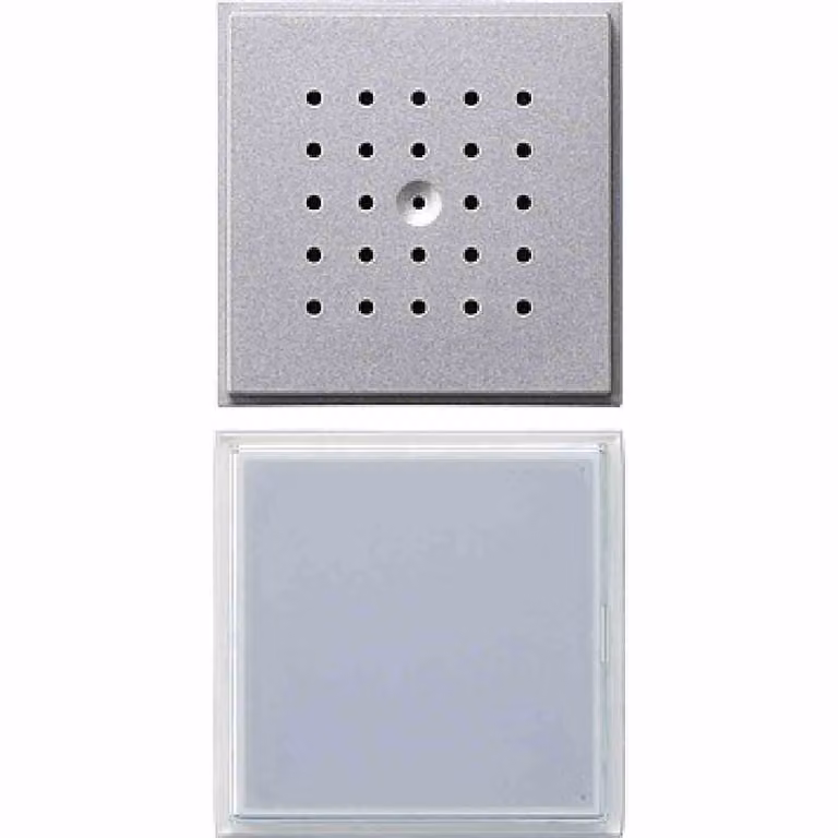 Posto esterno GIRA 1-gang colore alluminio 126065 TX44 (WG UP)