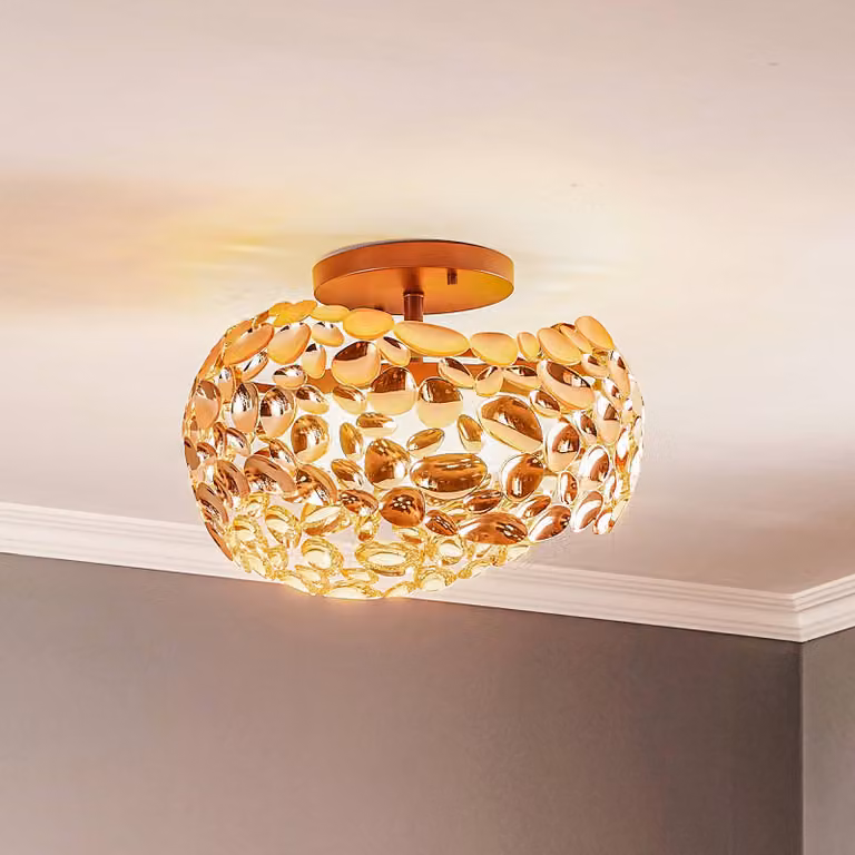 Schuller Valencia Plafoniera a LED Narisa, Soggiorno / Sala da pranzo, Metallo, Moderno, Plafoniera LED
