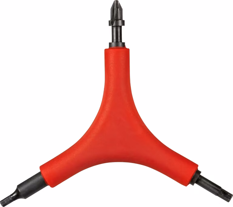 Wicked Hardware Inline Y Multitool Rot Rot Taglia unica