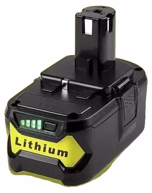 Batterie di ricambio, capacità 8000mAh, tecnologia agli ioni di litio, compatibili con Ryobi, 18V, 8.0Ah, 1 batteria
