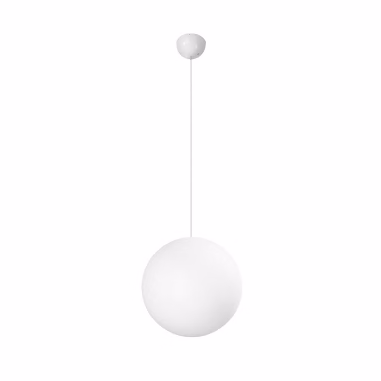 Linea Light Lampada a sospensione Oh! P, Bianco / Opale, Soggiorno / Sala da pranzo, Plastica, Moderno, Lampada a sospensione