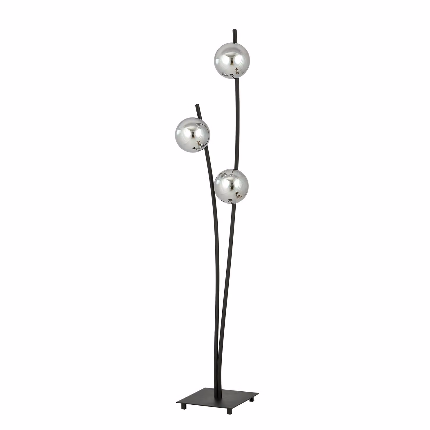 Lampada da terra Emibig 3xE14 40W HUNTER LP3 NERO/GRAFITE 1100/LP3