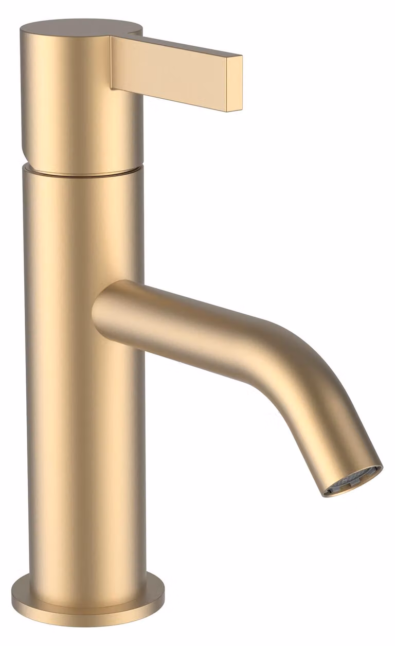 LAUFEN Kartell Mitigeur monocommande de lavabo, bec fixe, sans robinet de vidange, saillie 115 mm, H3113310831001, H3113310831001