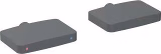 Geberit 244302141 Set di maniglie rotanti per braccio Geberit ONE WT.