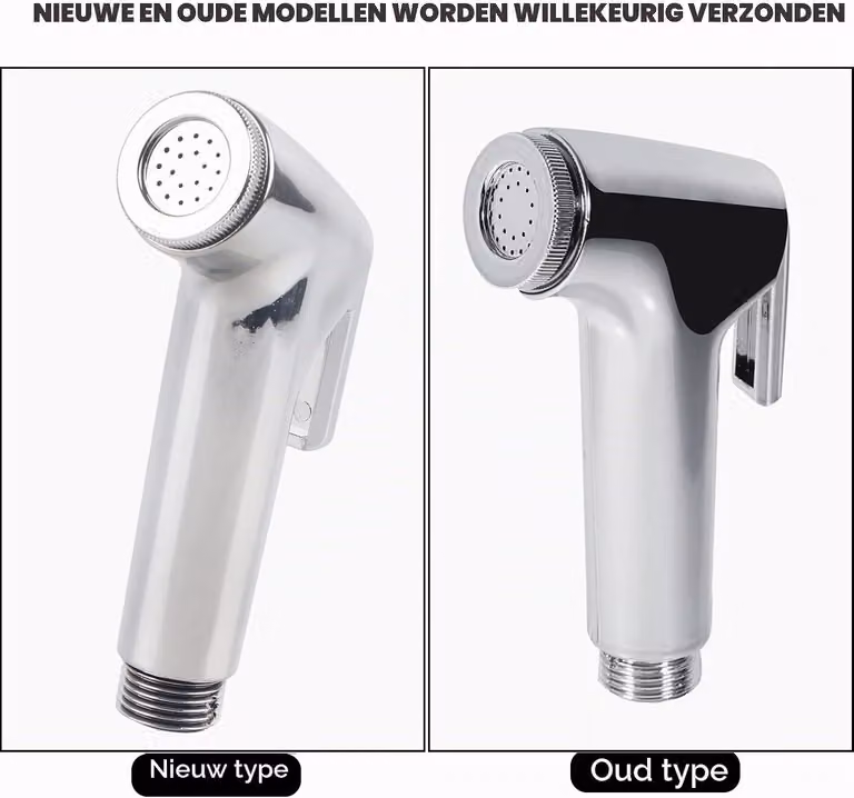 Ugello per bidet integrato nel WC - Acciaio inossidabile - Doccetta - Doccetta per bidet da WC - Getto - Acciaio inossidabile di alta qualità - Getto