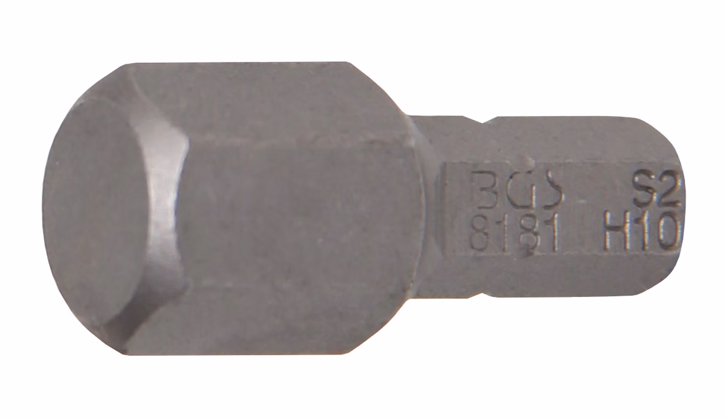 BGS bit drive esagono esterno 6,3 mm (1/4") esagono interno 10 mm - 8181