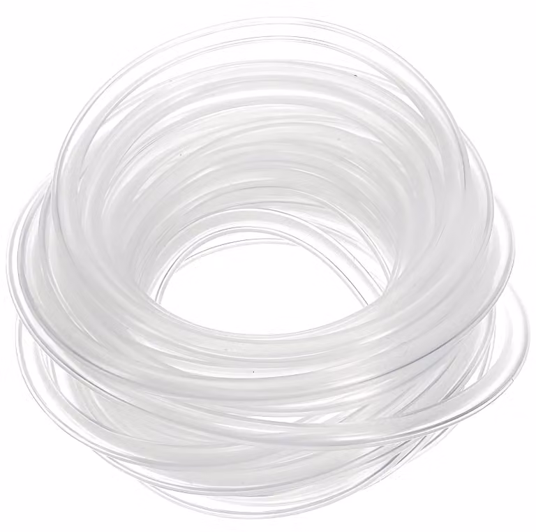 Tubo in silicone trasparente, 4x6 mm, lunghezza 10 metri, per acquari