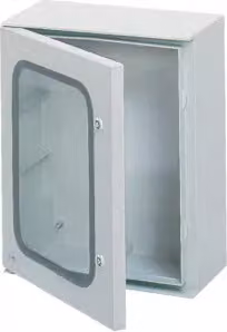 Armadio Orion, poliestere, classe di protezione II, anta trasparente 650x500x250 mm