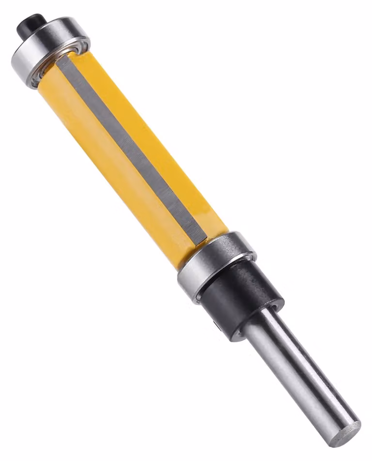 Set di frese per lavorazione del legno - Fresa a taglio piano - Resistente al calore - Attacco da 1/4 di pollice - Uso versatile