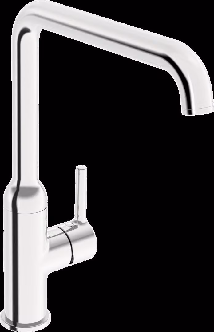HANSA HANSAVANTIS Style Robinet de cuisine, basse pression, saillie 255mm, bec orientable, 54221107, 54221107
