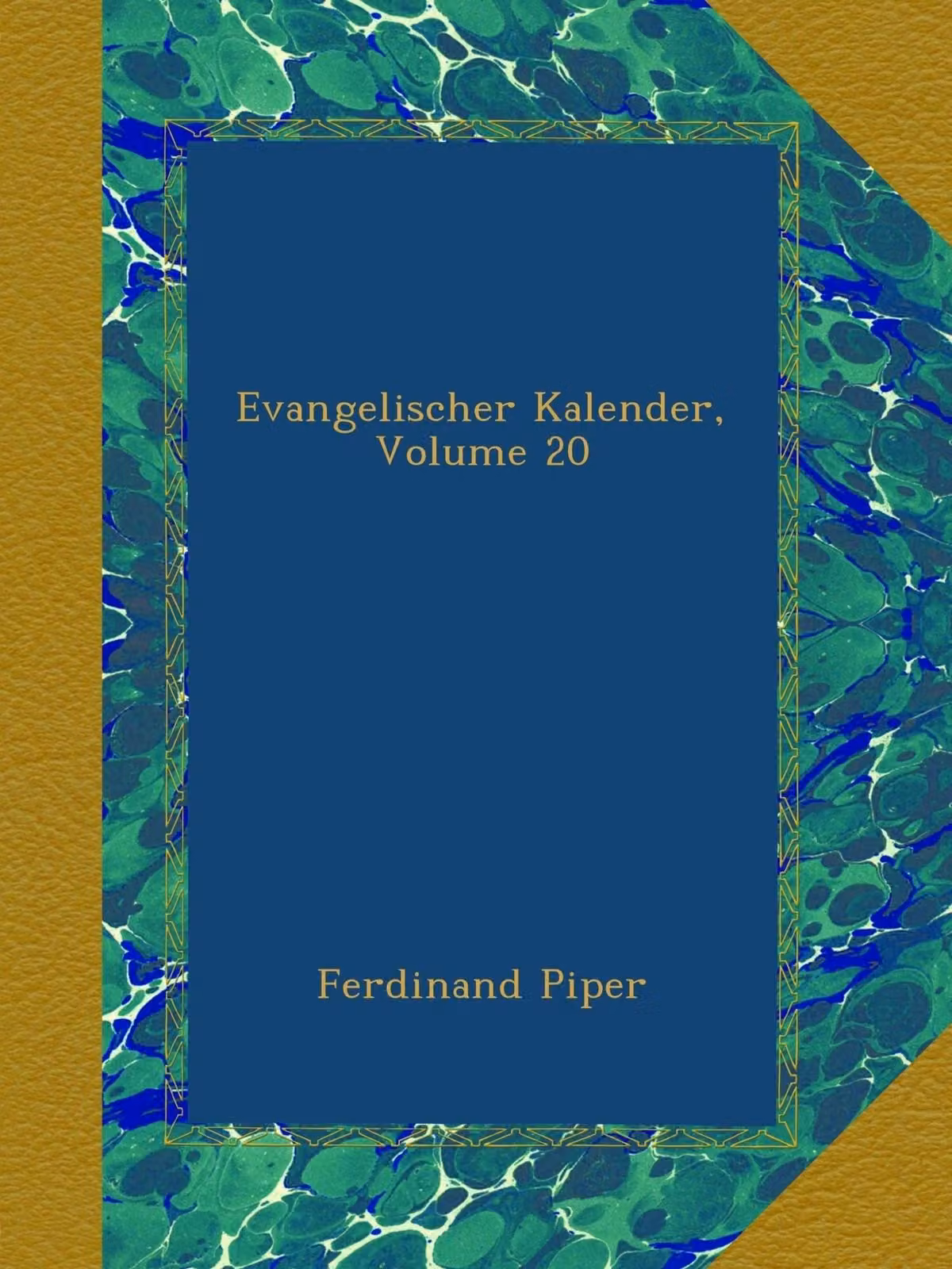 Calendario evangelico - Volume 20