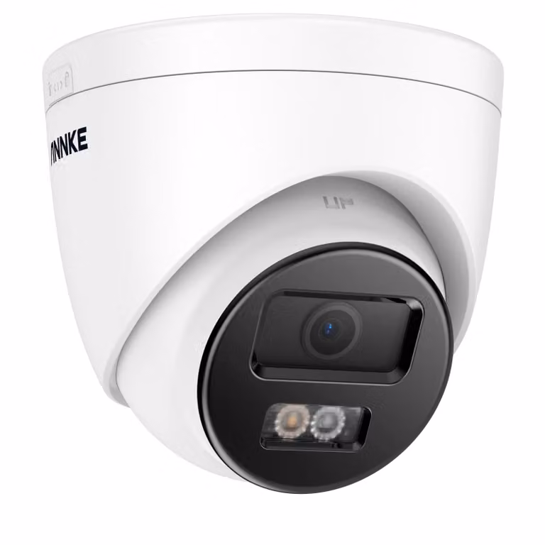 telecamera di sicurezza PoE da 12 MP, rilevamento avanzato del movimento, resistente alle intemperie IP67, 1 pezzo