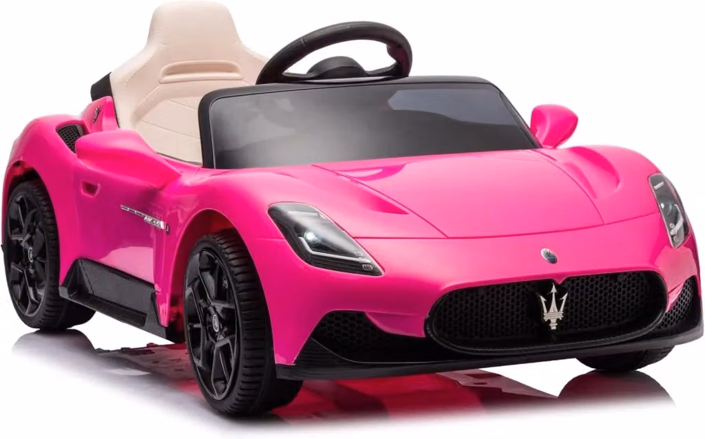 Macchina Elettrica per Bambini Maserati Licenza Ufficiale Rosa con Batteria Ricaricabile 10,8V 5Ah – 2